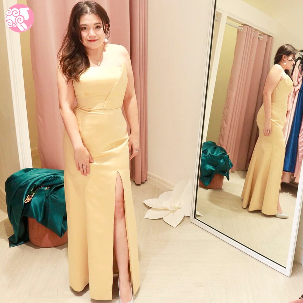 ชุดราตรียาวคนอ้วน