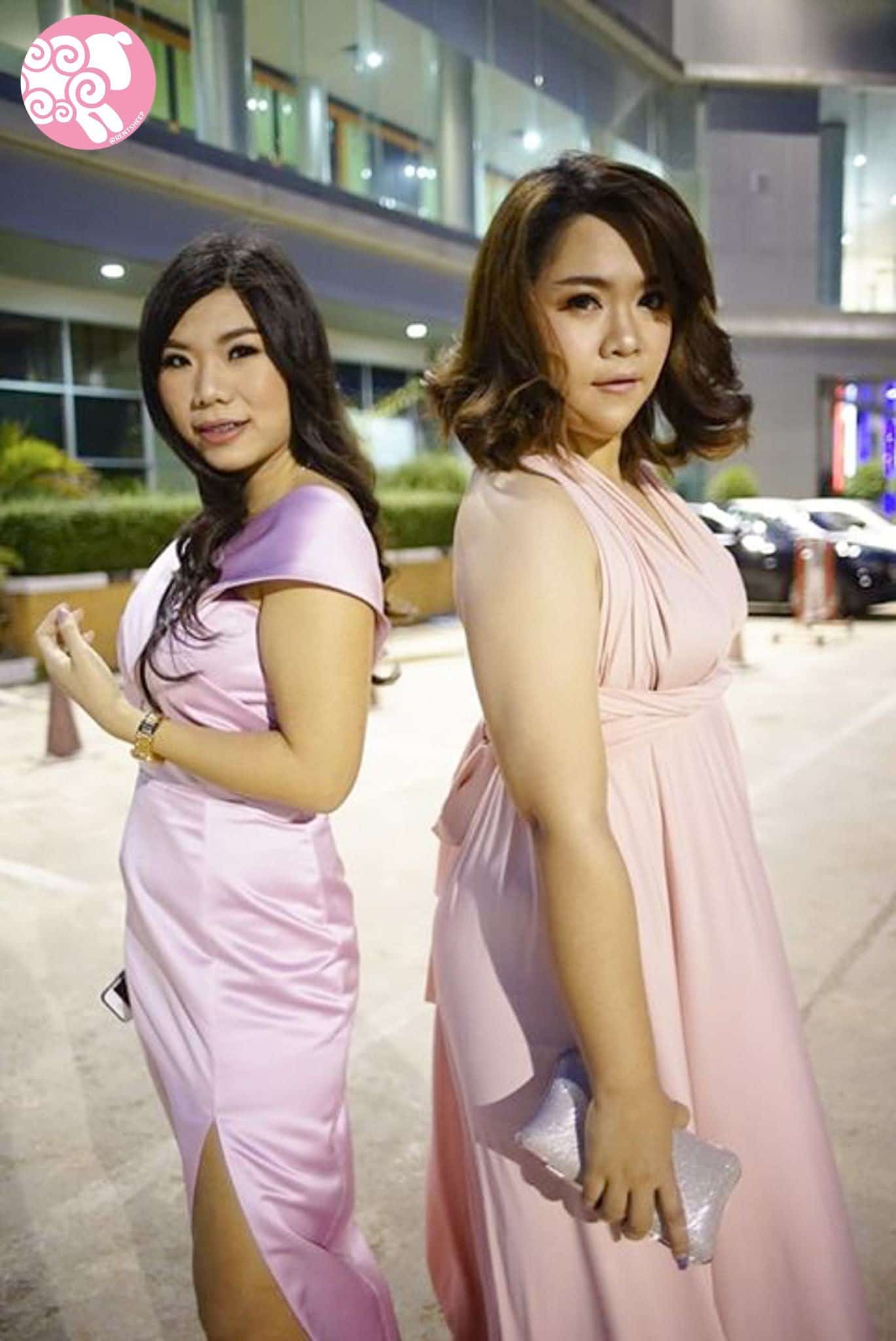 ชุดราตรียาวคนอ้วน