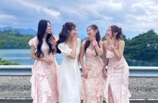 ธรรมชาติคือ  backdrop ที่ดีที่สุด งานแต่งริมเขื่อน ริมน้ำ